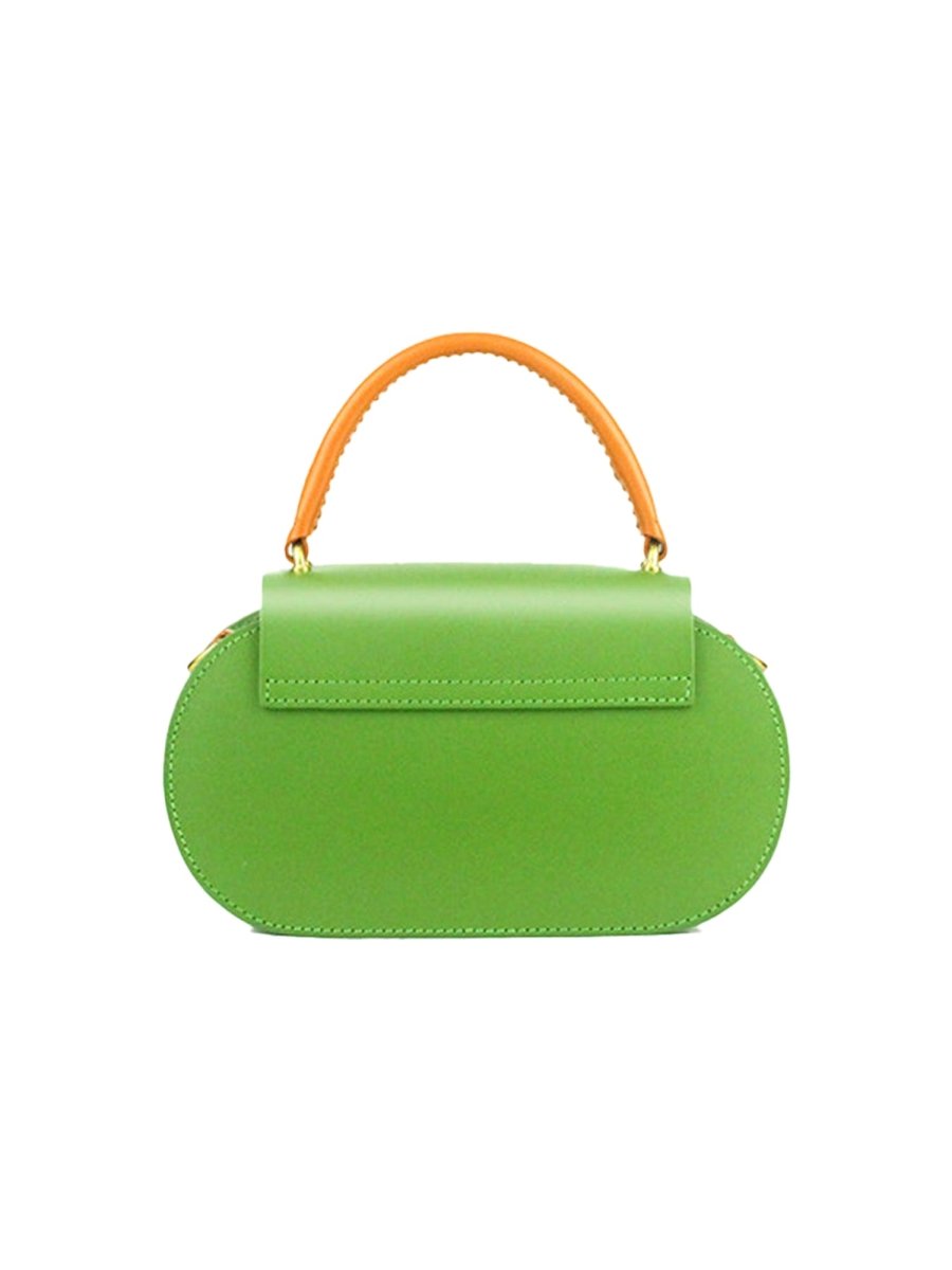 Women’s Mini Flap Genuine Leather Clutch Bags with Crossbody Strap - KissProm