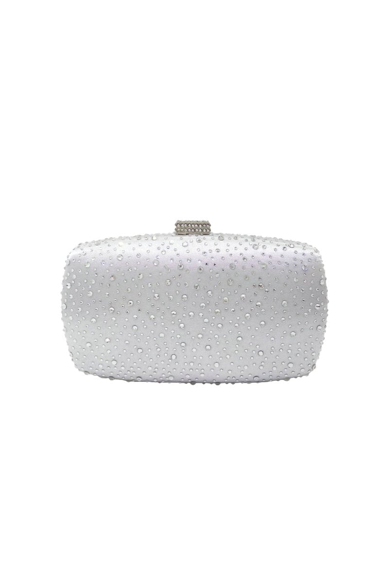 Women’s Rhinestones Evening Clutch in Satin - KissProm