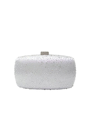 Women’s Rhinestones Evening Clutch in Satin - KissProm