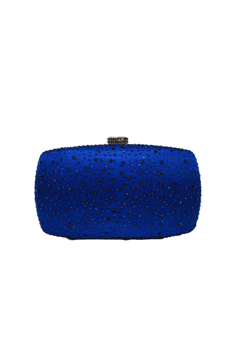 Women’s Rhinestones Evening Clutch in Satin - KissProm