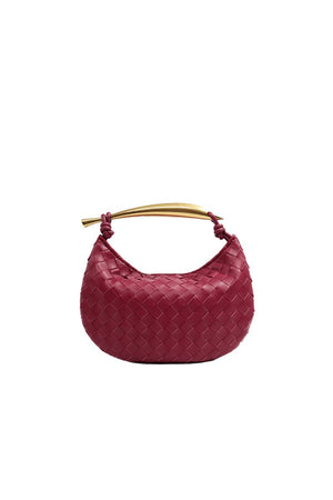 Women’s Woven Dumpling Clutch Bag - KissProm
