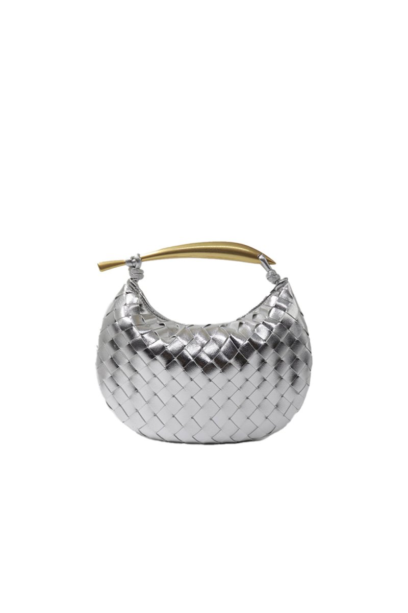 Women’s Woven Dumpling Clutch Bag - KissProm