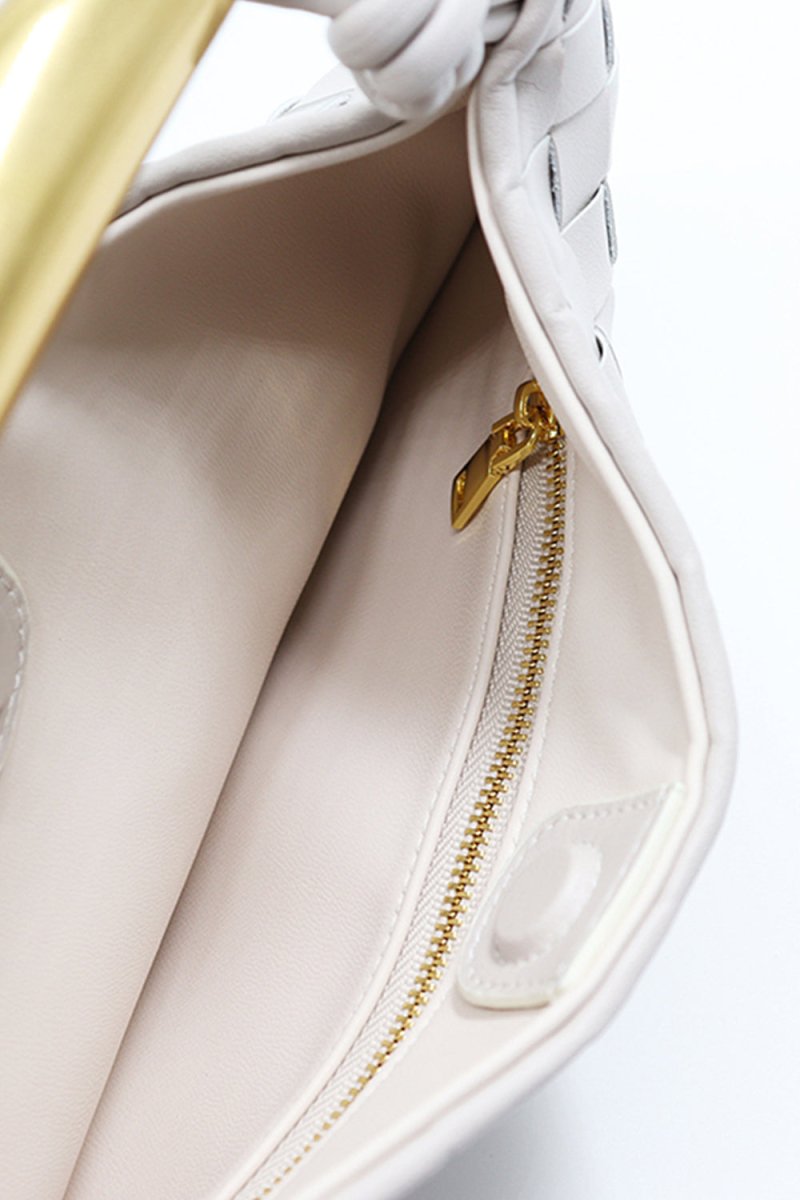 Women’s Woven Dumpling Clutch Bag - KissProm