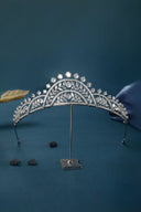 Women's Silver Regal Laurel Crowns - KissProm
