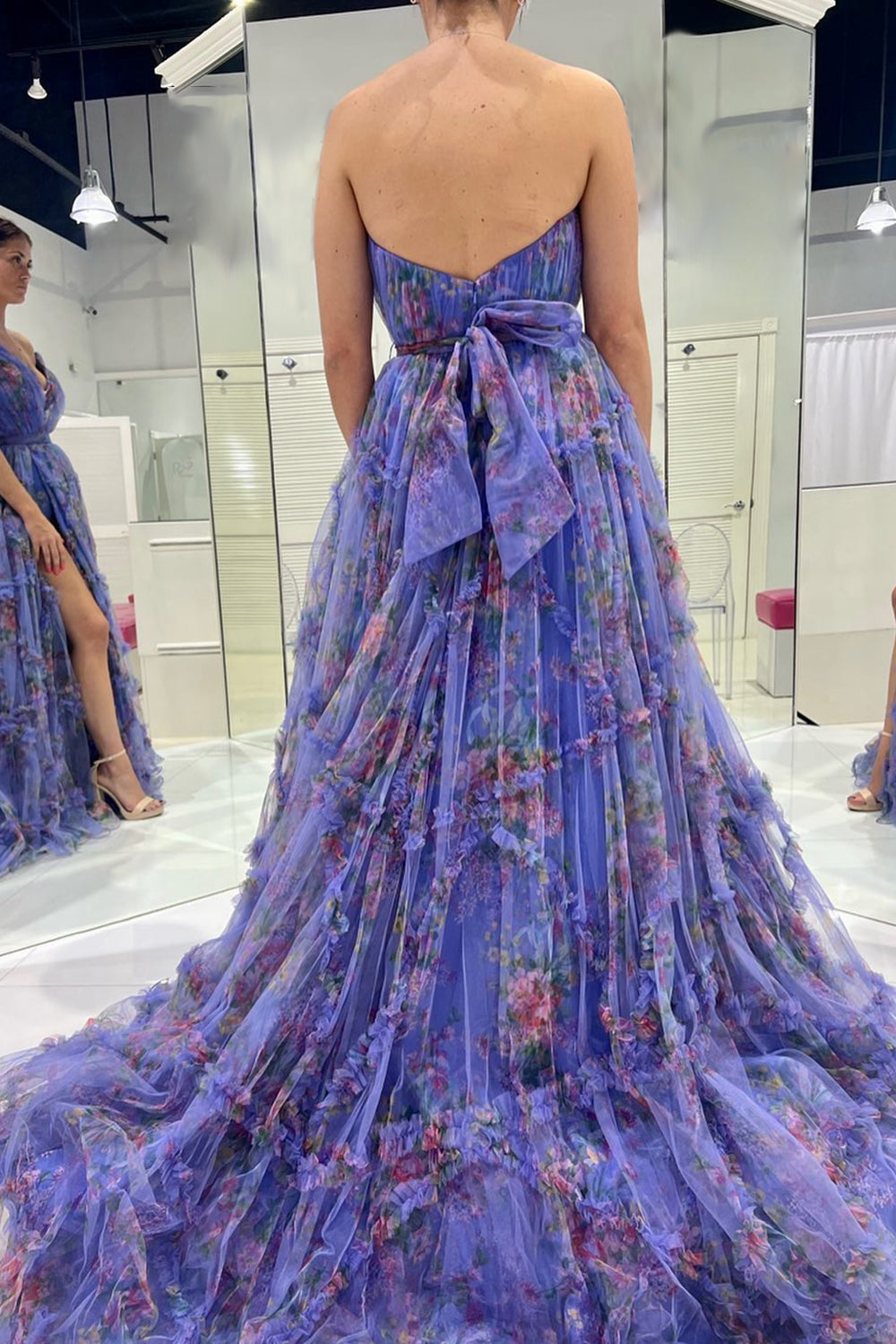 Honey Dew Floral Dress - Printed Cotton Mini Dress – Marche
