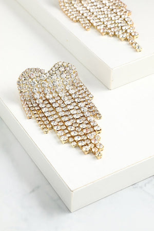 Crystal Drop Earrings - KissProm