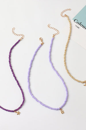 Three - color Boho Style Necklace - KissProm