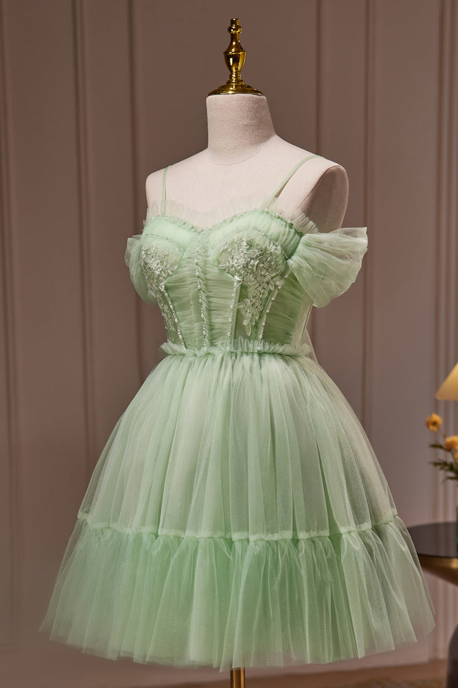 Rosa |A-line Sweetheart Tulle Homecoming Dresses