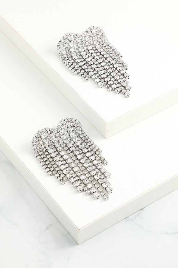 Crystal Drop Earrings - KissProm