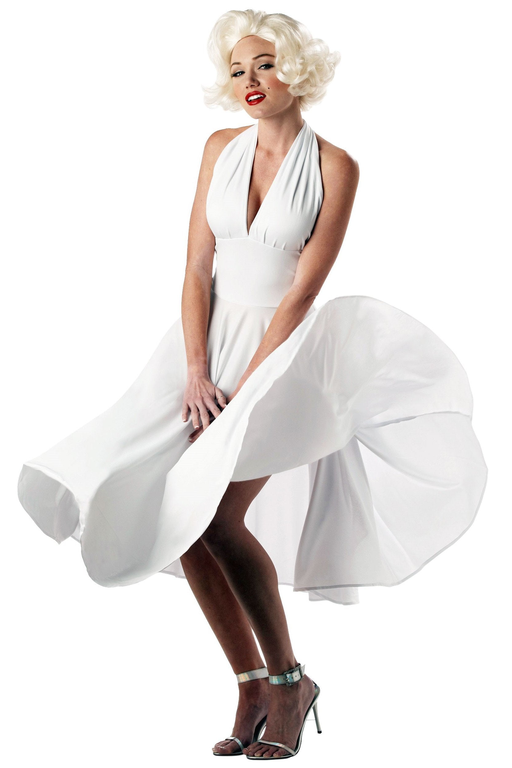 Marilyn |Aline Halter Chiffon Sleeveless Homecoming Dress