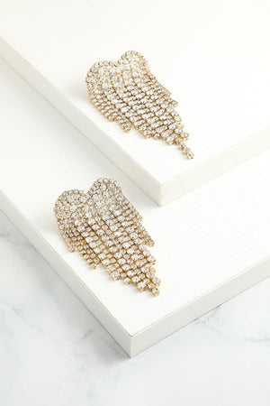 Crystal Drop Earrings - KissProm