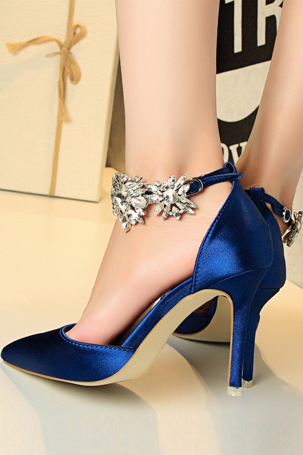 Women Sexy Platform Heels Pumps Round Toe Prom Party Shoes Woman Large Size  | eBay
